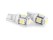 Car Interior Exterior LED Light Bulb T10 x4 WHITE