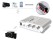 Mini Sliver Car Hi-Fi Stereo Amplifier