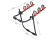 Portable Quick Release Bike Carrier Car Rear Mount
