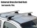 Car Roof Rack Cross Bars 120cm for Most Roof Rails