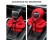 Funny Car Gear Shift Hoodie Cover, Red Polyester