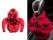 Funny Car Gear Shift Hoodie Cover, Red Polyester