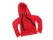 Funny Car Gear Shift Hoodie Cover, Red Polyester