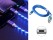 8 Pin USB Flowing Light Cable 2.4A Fast Charging Data Cord
