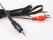 3.5mm Jack Composite AV 3-RCA AUDIO/VIDEO Cable