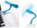 3 in 1 Portable USB OTG Mini Flexible Fan for Cellphones /Laptop
