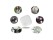 Mini Bluetooth Anti-lost Tracking Tag - White