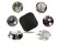 Mini Bluetooth Anti-lost Tracking Tag - Black