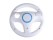 Controller Steering Wheel for Nintendo Wii White
