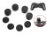 8pcs Controller Thumbsticks Grips for for PS3/4, Xbox 360, Wii U