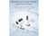 ENC Bluetooth Earphones | AI Noise Cancelling HD Sound White