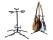 Tripod Triple Guitar Stand, Holds 3 Acoustic/Electric Guitars