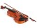 4/4 Full Size Wooden Violin Set CASE INCLUDED