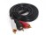 3.5 mm Stereo Plug to 2 RCA Male Audio Cable 1.5m